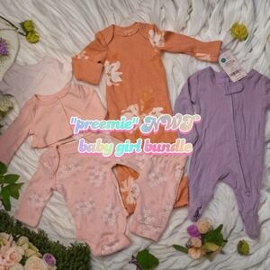 "PREEMIE" NWT baby girl bundle 👶💫